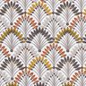 Cotton Cretonne Fans – taupe/ivory,  thumbnail number 1