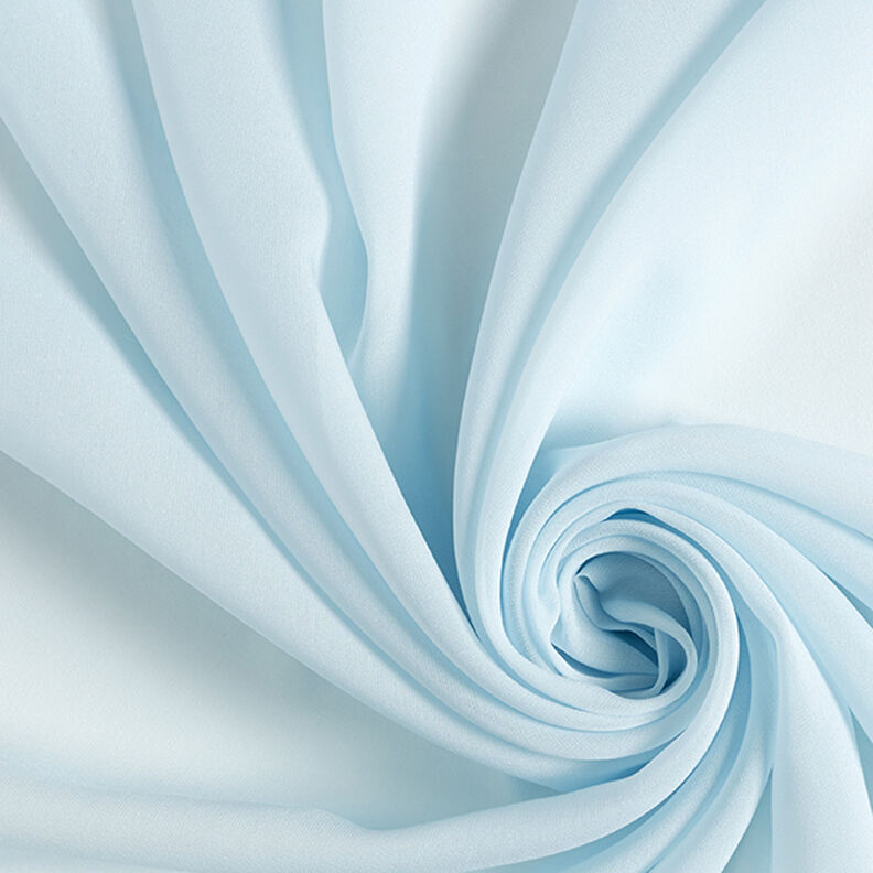 Silk Chiffon – light blue,  image number 1