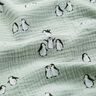 Double Gauze/Muslin happy penguins – reed,  thumbnail number 2