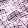 Cotton Flannel Check – white/lavender,  thumbnail number 2