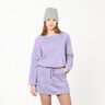 Brushed Sweatshirt Fabric – mauve,  thumbnail number 7