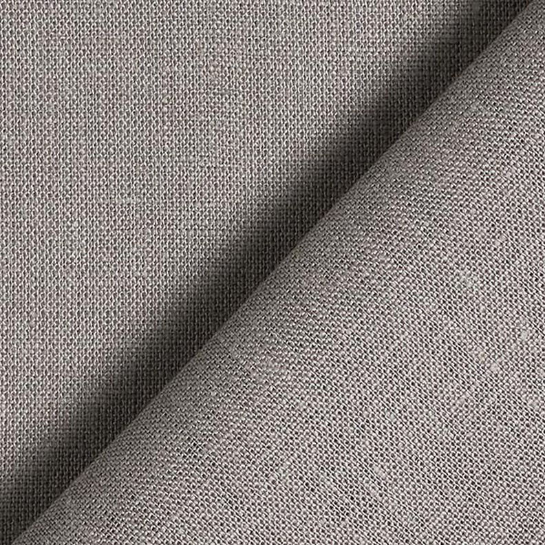 Linen Fabric – dark grey,  image number 3