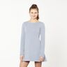Glittery French terry – light blue,  thumbnail number 8