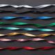Velvet ribbon Metallic [10 mm] – fir green,  thumbnail number 3