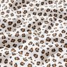 Cotton Poplin Leopard Print – ivory/fawn,  thumbnail number 2