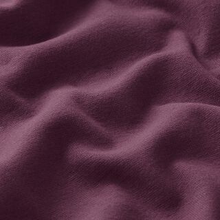 GOTS Cotton Ribbing | Tula – aubergine, 