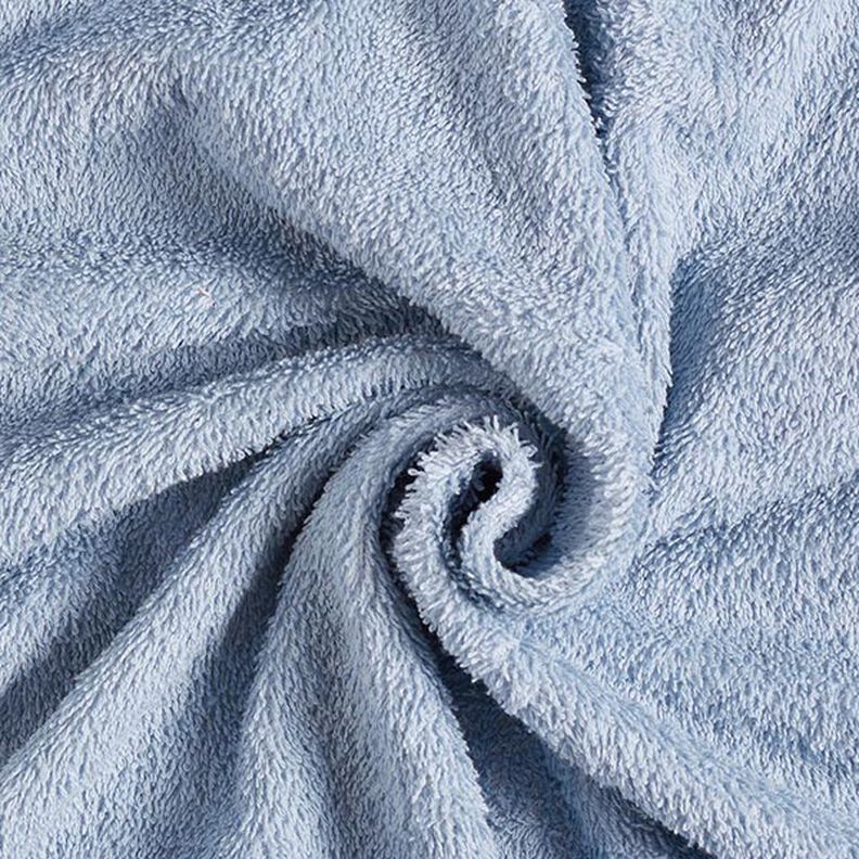 Towelling Fabric – sky blue,  image number 1