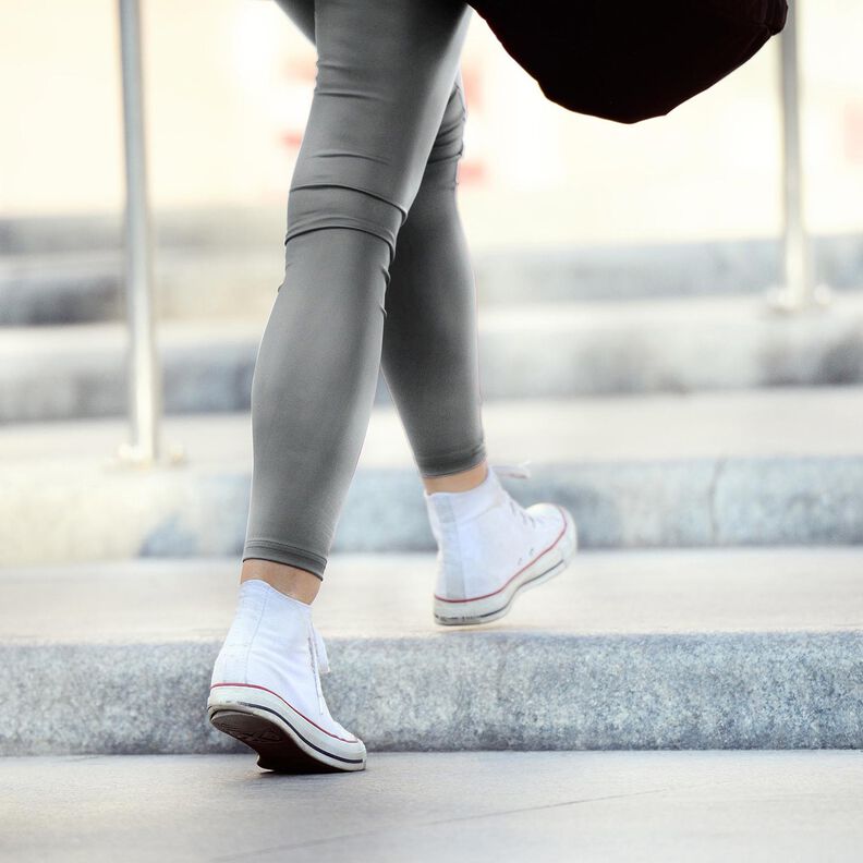 Imitation Leather with velour reverse  – grey,  image number 7