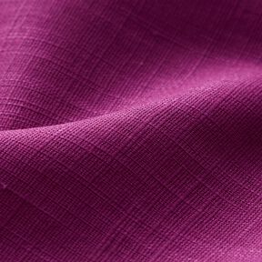 Linen fabric Ramie mix medium – grape, 