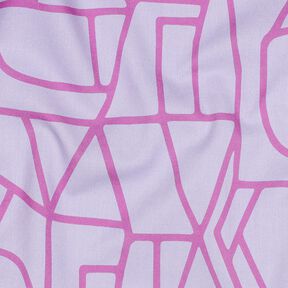 Cotton voile Town | Nerida Hansen – mauve/purple, 