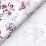 Decor Fabric Cotton Poplin Butterflies & Orchids – pastel violet,  thumbnail number 4