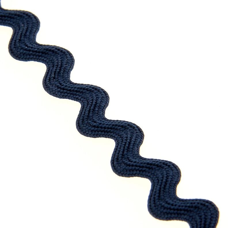 Serrated braid [12 mm] – navy blue,  image number 1