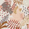 Cotton Cretonne Abstract Jungle Plants – terracotta/apricot,  thumbnail number 6