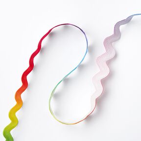 Rainbow rickrack [Ø 10 mm] – red, 