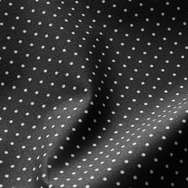 Coated Cotton Little Dots – black,  image number 3