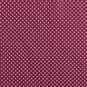 Cotton Poplin Mini polka dots – burgundy/white,  thumbnail number 1