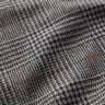 Glen Plaid Wool Fabric – dark grey/orange,  thumbnail number 2