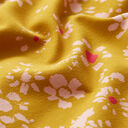 GOTS Cotton Jersey Chamomile | Tula – curry yellow/pink, 