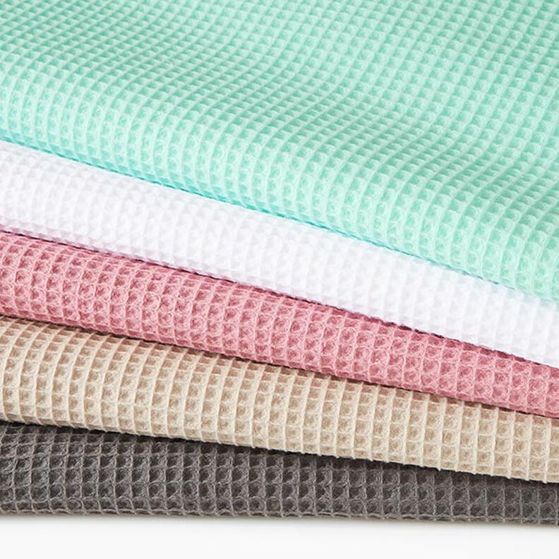 Waffle Piqué – dusky pink, image number 7