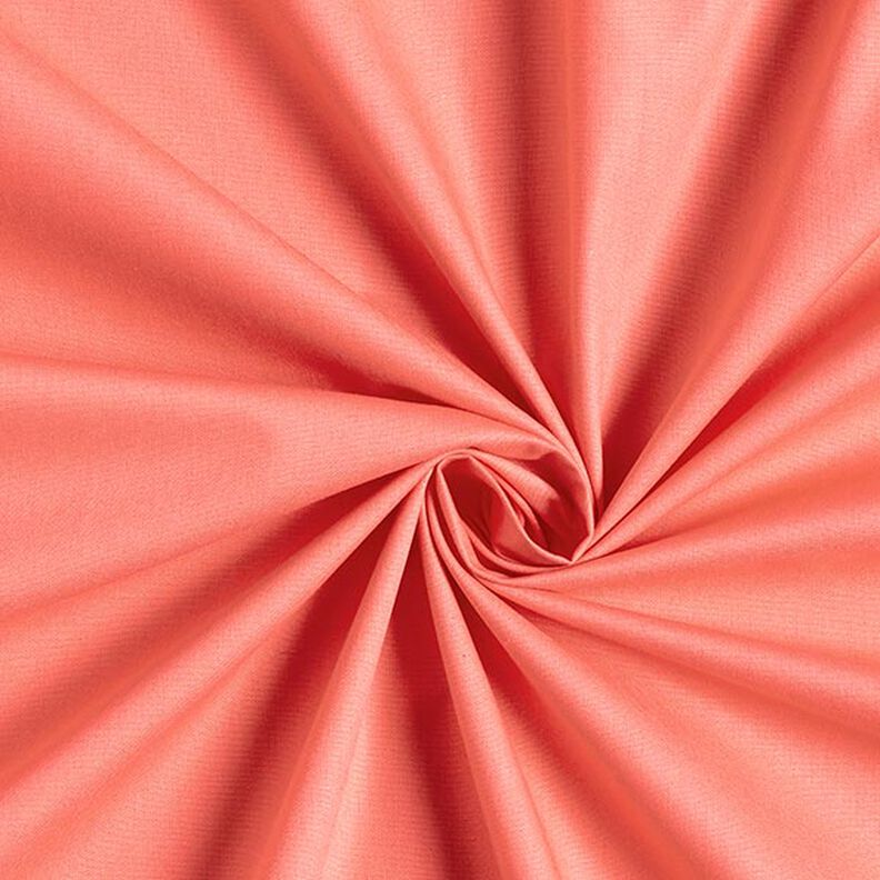 Cotton Poplin Plain – coral,  image number 1