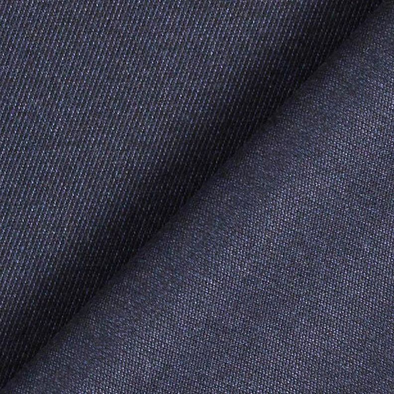 Plain Viscose Blend Stretch Suiting Fabric – midnight blue,  image number 3