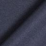 Plain Viscose Blend Stretch Suiting Fabric – midnight blue,  thumbnail number 3