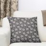 Dandelions Jacquard Furnishing Fabric – grey,  thumbnail number 6