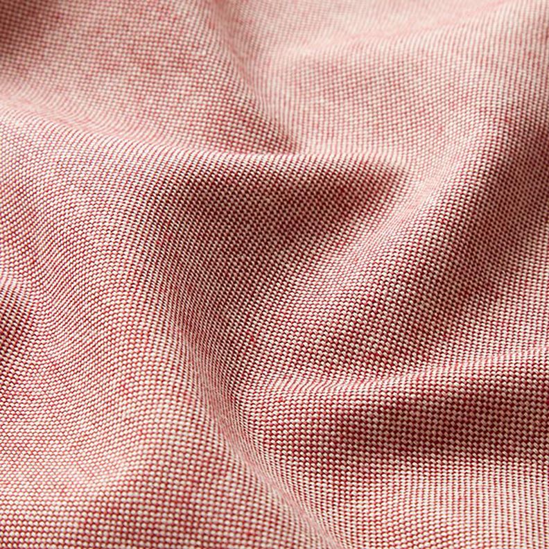 Decor Fabric Half Panama Cambray Recycled – carmine/natural,  image number 2