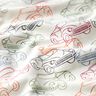 French Terry colourful cars – offwhite,  thumbnail number 2