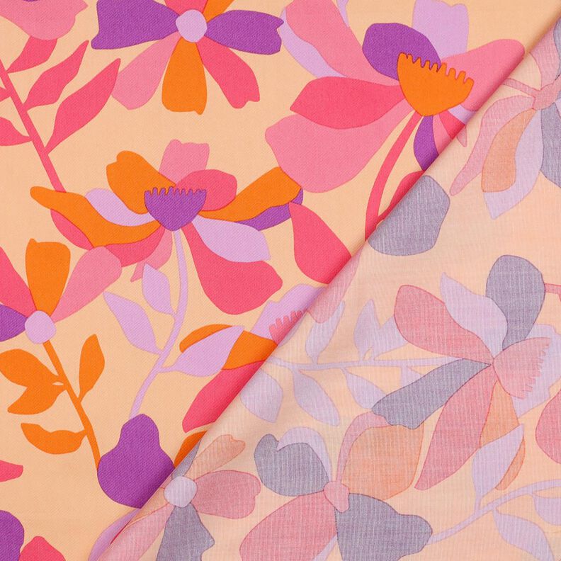 Cotton Satin Cloverdale | Nerida Hansen – apricot/pink,  image number 4