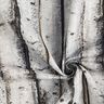 Decor Fabric Half Panama birch trunks – light grey,  thumbnail number 3
