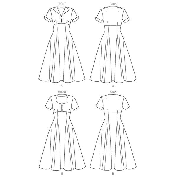 Vintage - Dress 1952, Butterick 6018 | 6 - 14,  image number 8