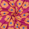 Cotton Poplin Big Flower | Nerida Hansen – red lilac/apricot,  thumbnail number 3