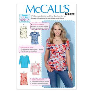 Top, McCalls 7322 | 42-50, 
