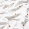 Cosy Fleece Diamonds and hearts – ivory/copper,  thumbnail number 2