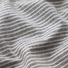 Decor Fabric Half Panama Subtle Stripes – natural/midnight blue,  thumbnail number 2