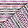 Horizontal stripes glittery rib knit,  thumbnail number 5
