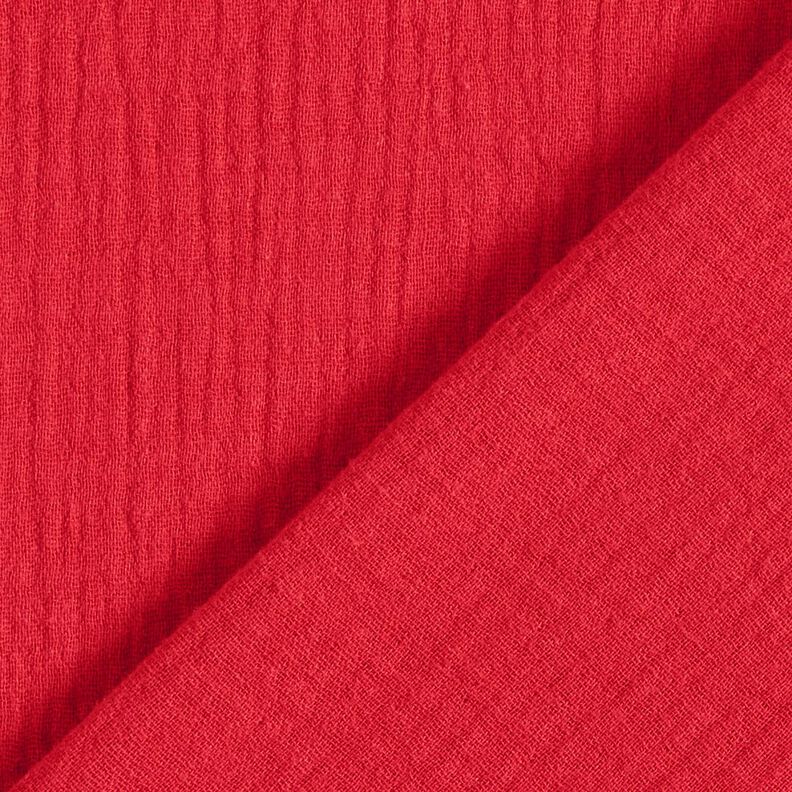 Double Gauze/Muslin – red,  image number 4