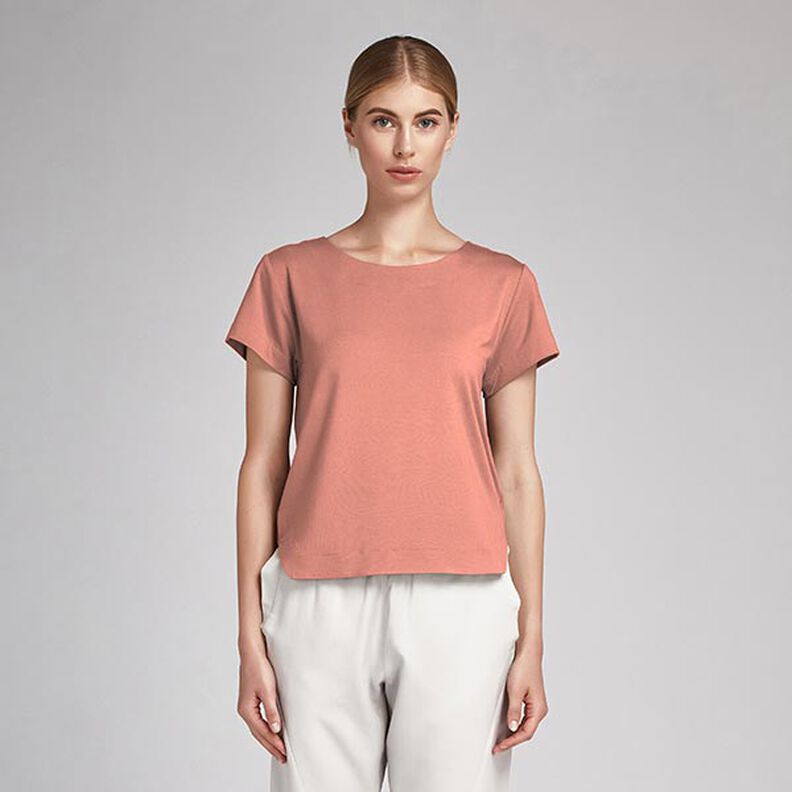 Cotton Poplin Plain – coral,  image number 6