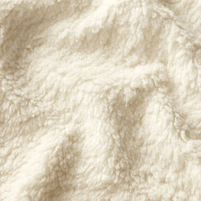 Plain sherpa Cotton Blend – offwhite, 