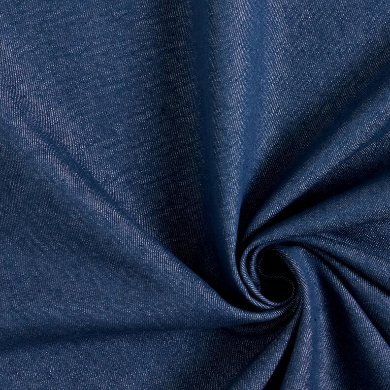 Stretch denim cotton blend medium – denim blue,  image number 1