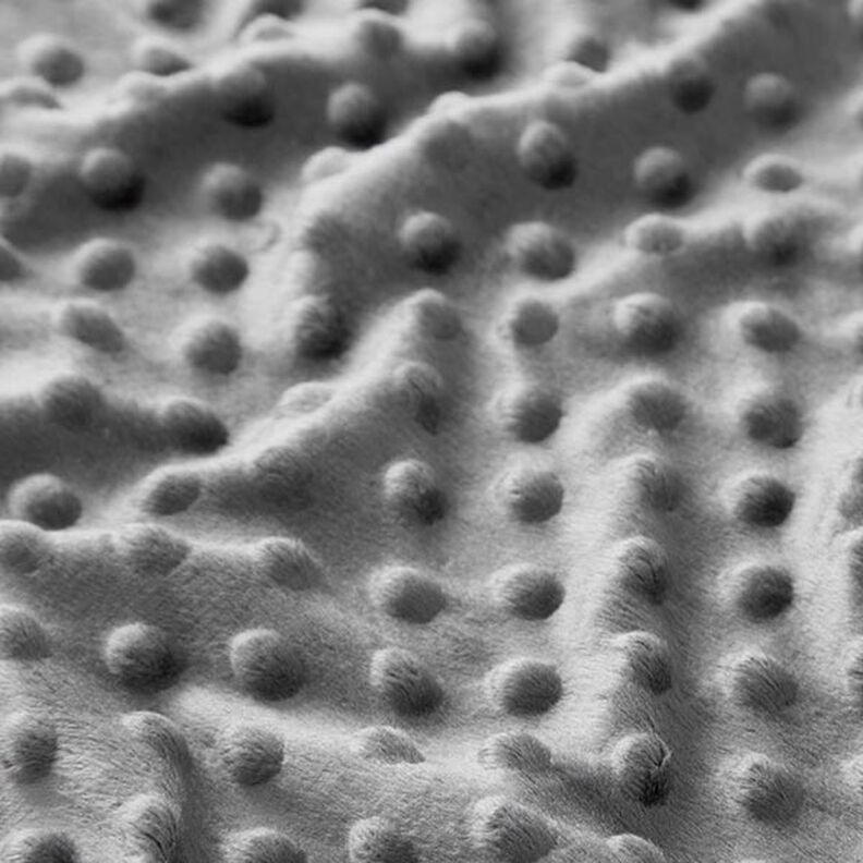 Cosy Fleece Embossed Dots – grey, image number 2