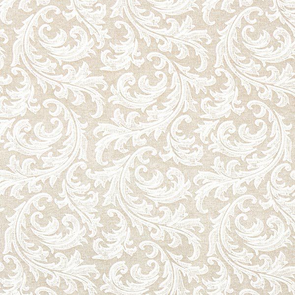 Decor Fabric Canvas Ornaments – natural/white,  image number 1