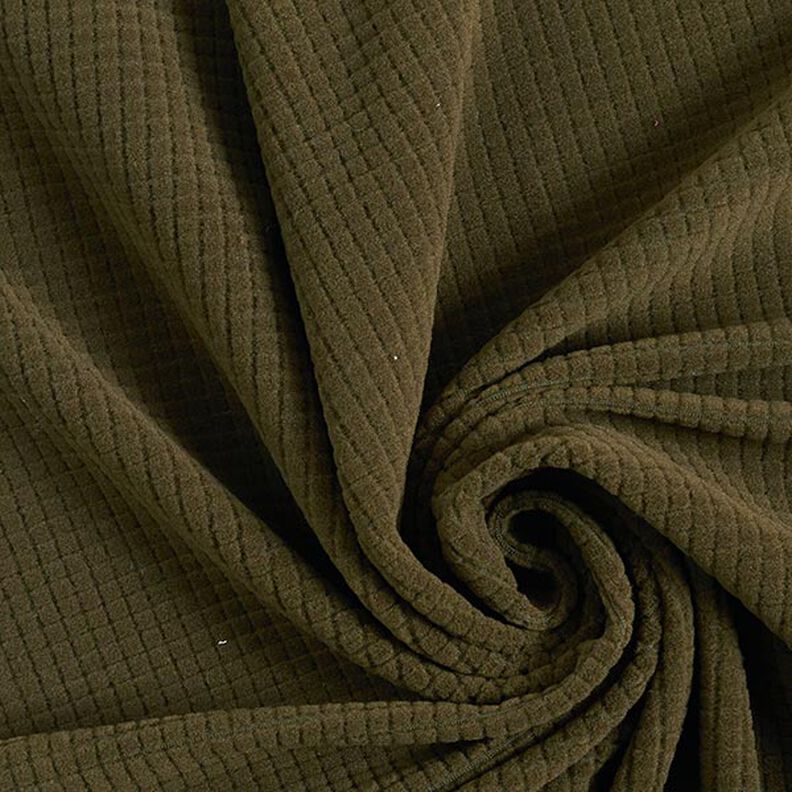 Little Boxes Textured Jersey – khaki,  image number 1