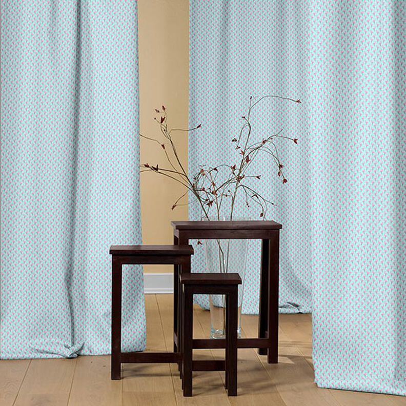 Cretonne Flamingo 3 – turquoise,  image number 5