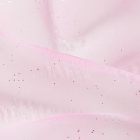 Plain with glitter soft mesh – pink, 