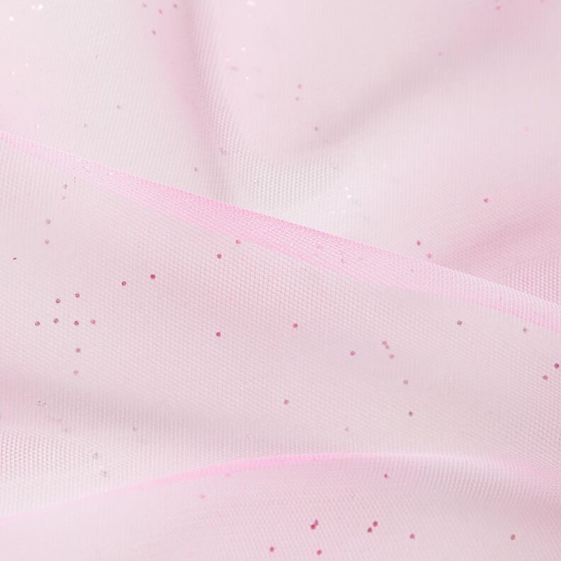 Plain with glitter soft mesh – pink,  image number 3