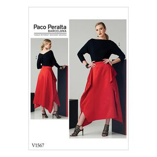 Top | Draped Skirt, Paco Peralta 1567 | 6 - 14, 