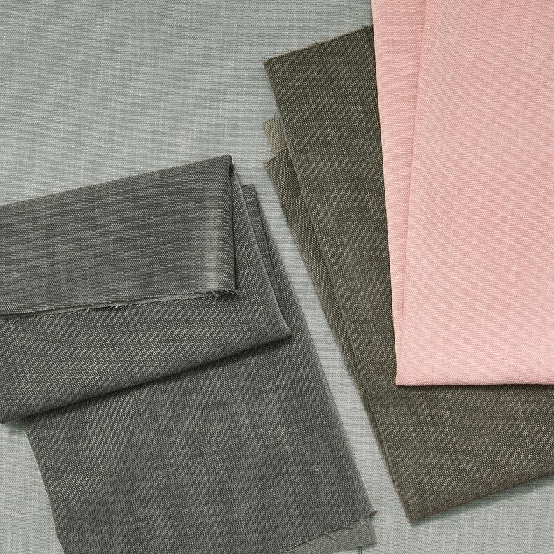 Upholstery Fabric Chenille fabric – light grey, image number 4