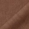 Linen fabric Ramie mix medium – chestnut,  thumbnail number 3